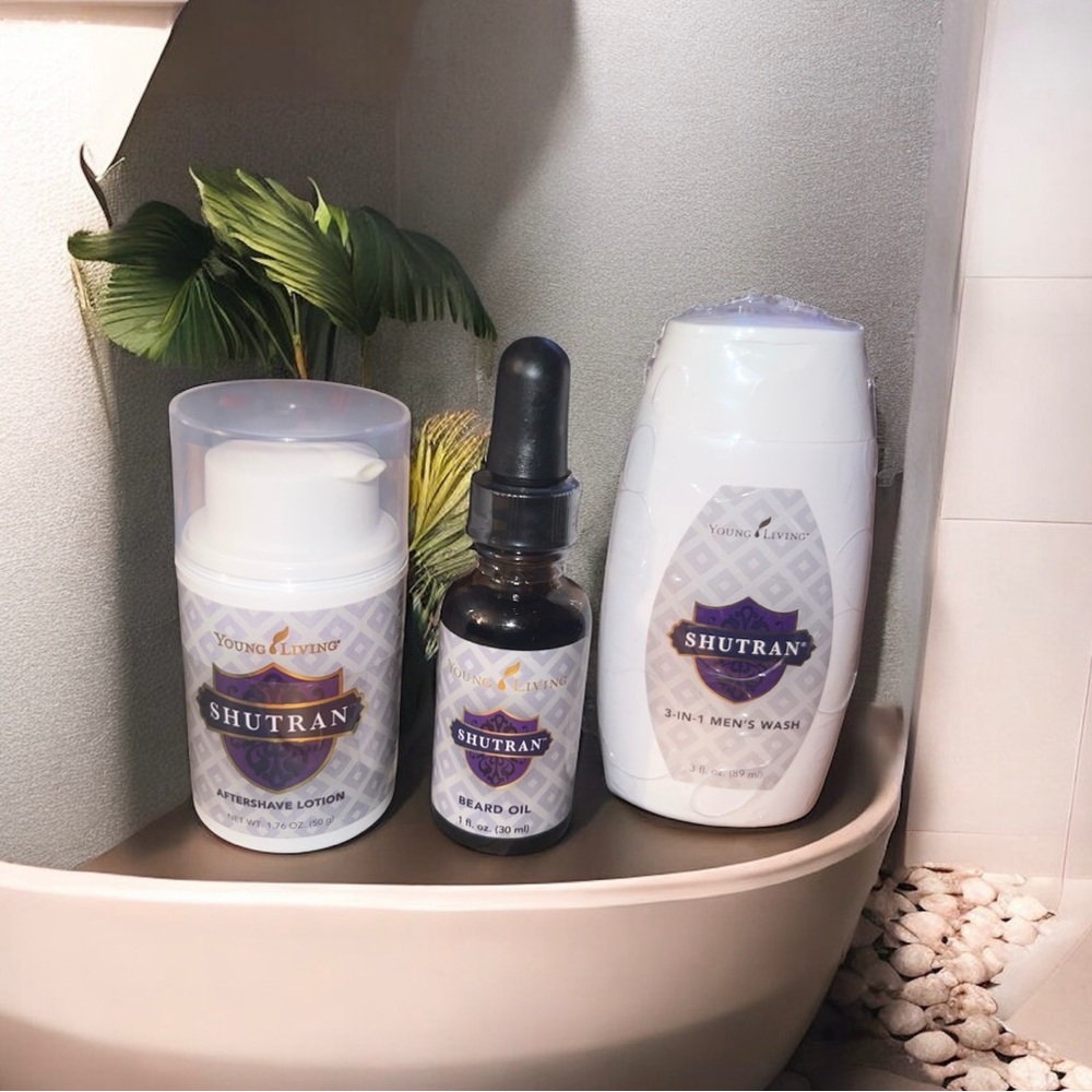 Young Living Shutran Men’s Bath & Beard Kit